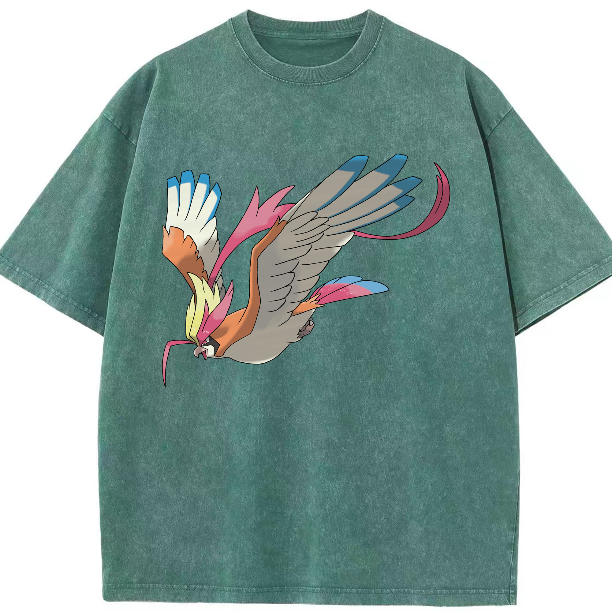 （画像用） ポケットモンスター Pokémon 綿100% ヴィンテージ風 半袖Tシャツ（フロントプリント）